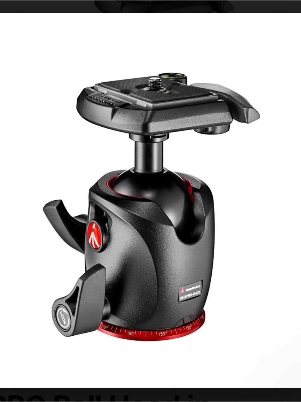 Manfrotto XPRO Ball Head in magnesium with 200PL plate MHXPRO-BHQ2

Product feat